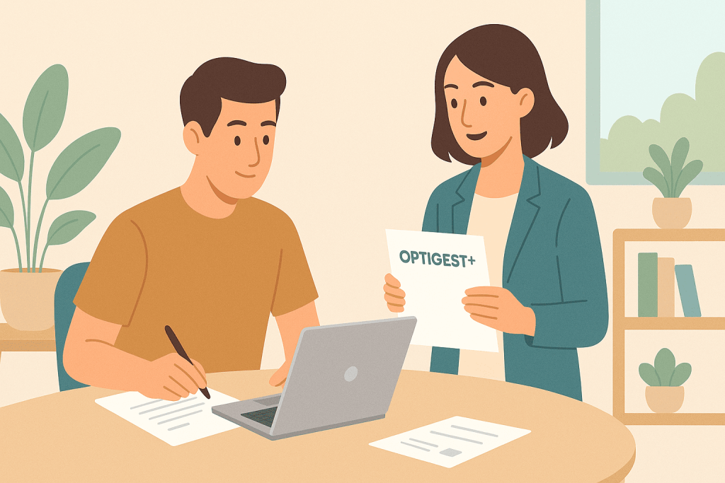 Illustration accompagnement fiscal Optigest Plus